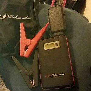 Schumacher auto battery jump